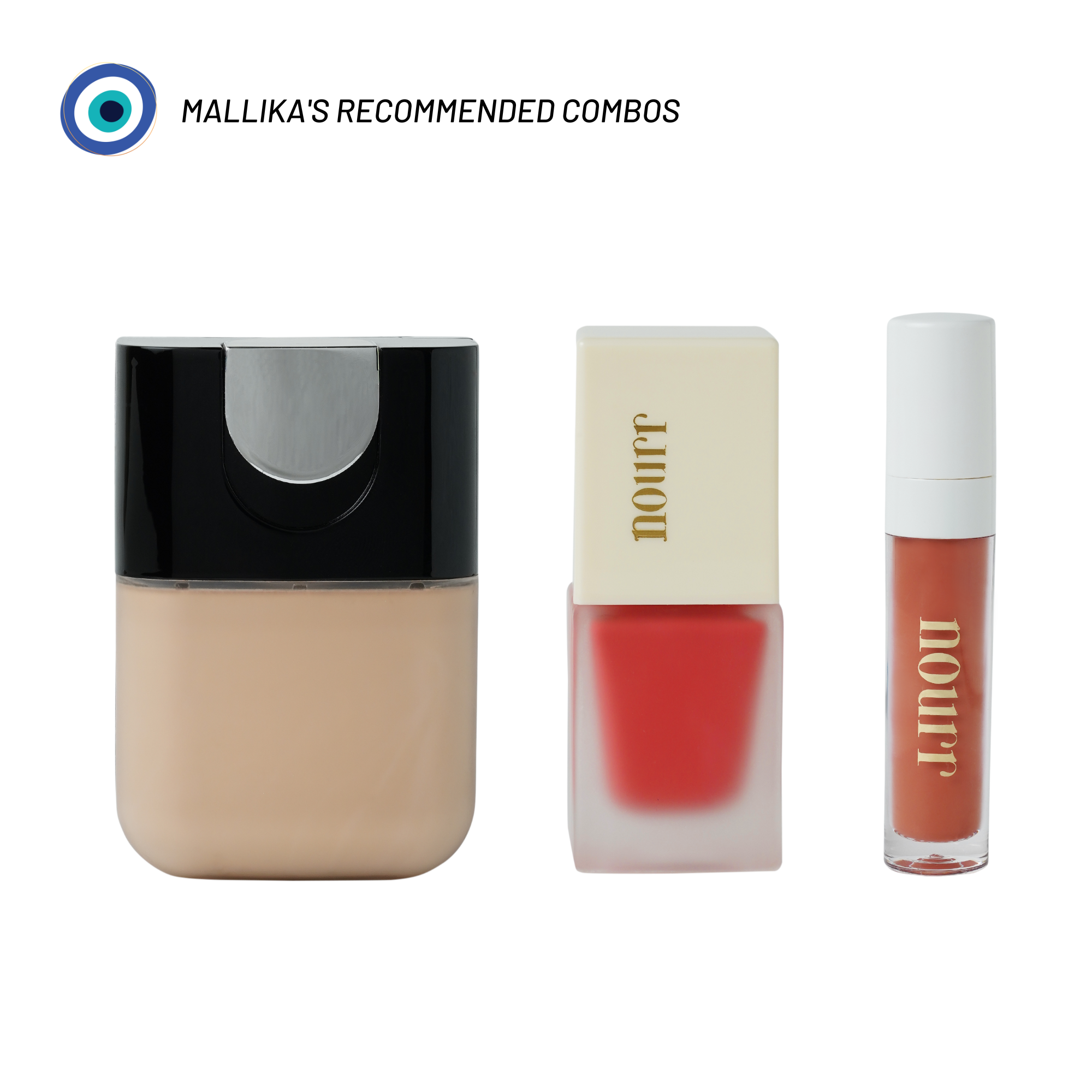 Nourr's BB Cream, Liquid Blush and Orange Corrector Bundle